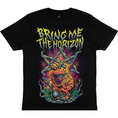 Bring Me The Horizon Smoking Dinosaur Black L Риза (BMTHTS98MB03)