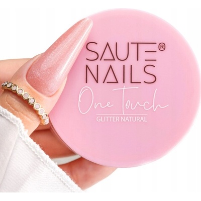 Saute Nails Gel One Touch Glitter Natural 50 g