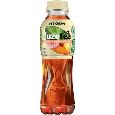 FuzeTea Black Tea broskyňa & ruža 0,5 l