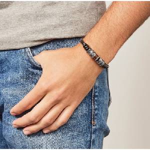 Fossil Мъжка гривна Fossil VINTAGE CASUAL - JF84196040 (JF84196040) Часовници