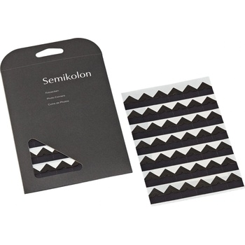Semikolon Ъглови стикери за снимки Semikolon черни (353596)