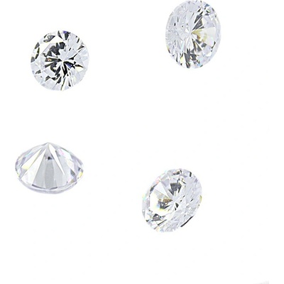 Čirý Kubický Zirkon 1mm - 1000Ks - Čirá / 1 000Ks