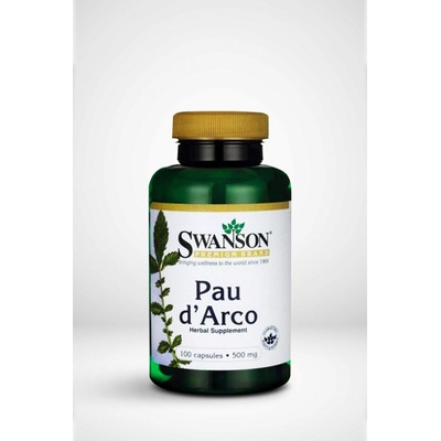 Swanson Pau d'Arco 500 mg 100 kapsúl