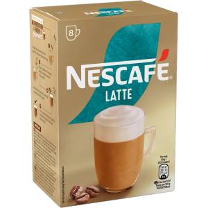 NESCAFÉ | Latte - 8 стика с разтворимо кафе