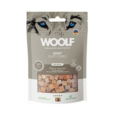 WOOLF pochoutka Soft Cubes Goat 100 g