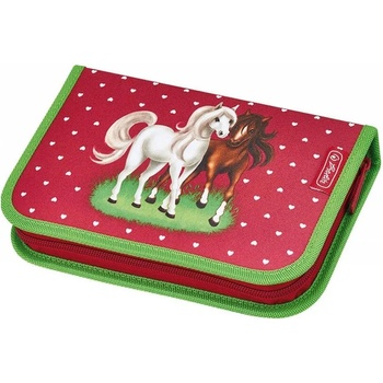 Herlitz Несесер HERLITZ Horses Red