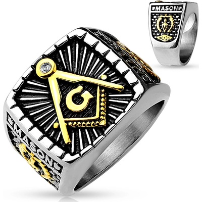 Steel Edge Pánský pečetní prsten 4659