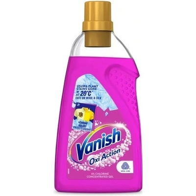 Vanish Oxi Action Liquid tekutý odstraňovač skvrn 1,5 l