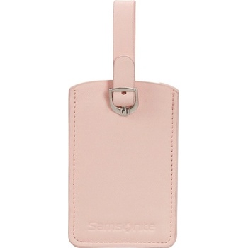Samsonite Rectangle Luggage Tag 2x 121307 90 Lightning Pink