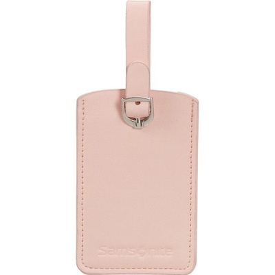 Samsonite Rectangle Luggage Tag 2x 121307 90 Lightning Pink