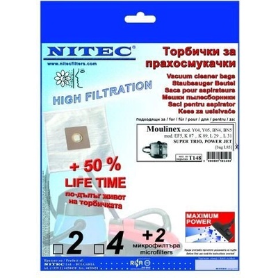 NITEK Торбички за прахосмукачки - код Т148moulinex, privileg (Т148)