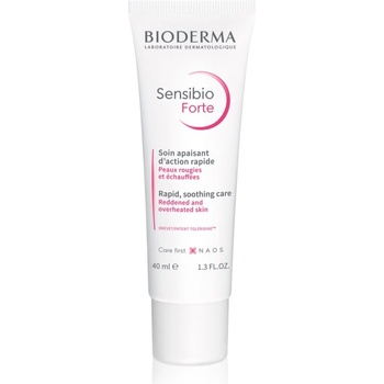 BIODERMA Sensibio Forte хидратиращ и успокояващ крем за чувствителна кожа със склонност към почервеняване 40ml