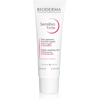 BIODERMA Sensibio Forte хидратиращ и успокояващ крем за чувствителна кожа със склонност към почервеняване 40ml