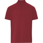 Vaude Фланелка с къс ръкав за колоездене Vaude Adlux Half Zip Shirt Cycling jersey - Carmine (056-3952-0111)