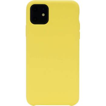 JT BERLIN Steglitz Silicone Case - силиконов калъф за iPhone 11 (жълт)