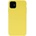 JT BERLIN Steglitz Silicone Case - силиконов калъф за iPhone 11 (жълт)