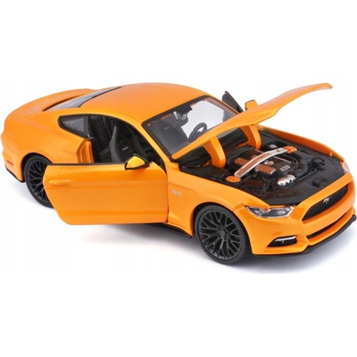 Maisto Ford Mustang GT 2015 Oranžový 1:24