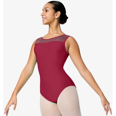 So Danca trikot so sieťovinou SL127 burgundy