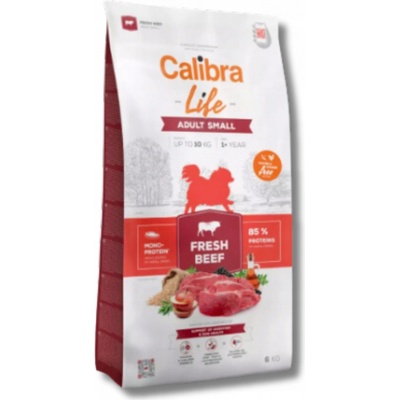 Calibra Dog Life Adult Small Fresh Beef 6 kg