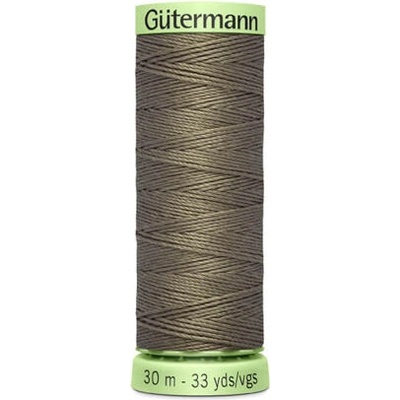 Nit PES Gütermann JEANS - extra silná 30 (30m) barva 727 - hnědá