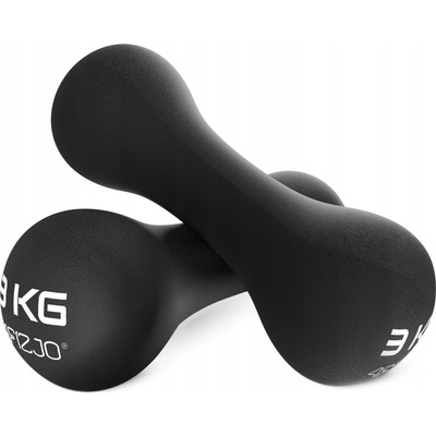 4FIZJO Činky na cvičenie 8-shape liatinové 2 x 3 kg
