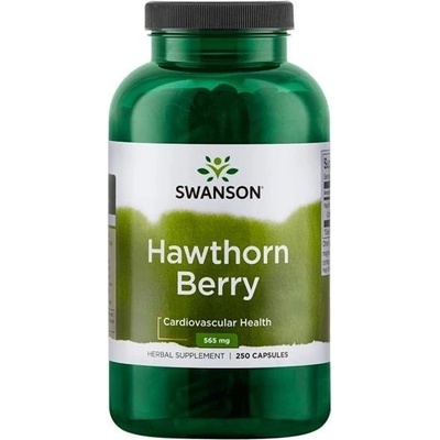 Swanson Hloh Hawthorn 565 mg 250 kapsúl