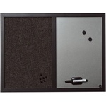 BI-OFFICE Бюфет Bi-Office 45x60cm с дървена рамка в сребристо/черно P8110-0170 (P8110-0170)