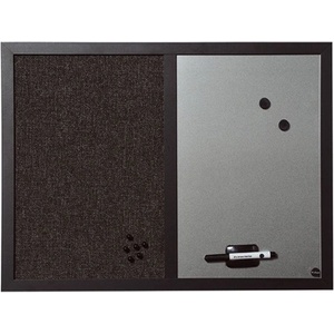 BI-OFFICE Бюфет Bi-Office 45x60cm с дървена рамка в сребристо/черно P8110-0170 (P8110-0170)