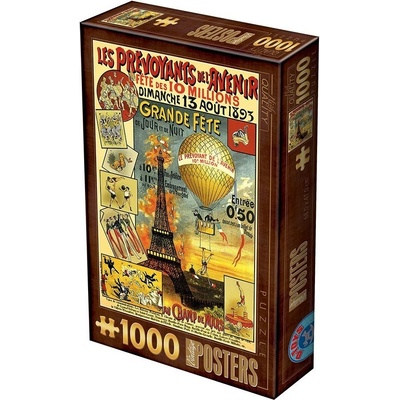 D-Toys Vintage Posters 1000 dielov