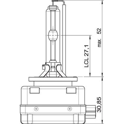OSRAM 12V D1S 35W xenarc ORIGINAL (1ks)