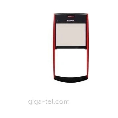Kryt Nokia X2-01 přední červený