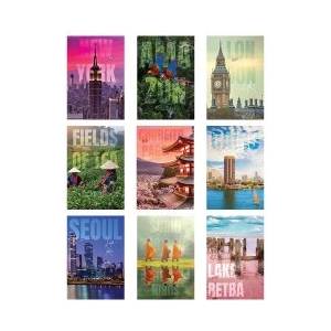 MARMAR Тетрадка телчета А4 42л Travel редове