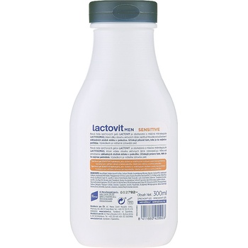 Lactovit Men Sensitive sprchový gel 300 ml