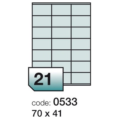 Rayfilm 70x41 mm 100 archů R0ECO.0533A