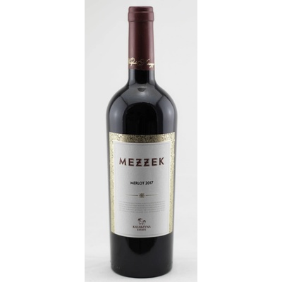 Katarzyna Estate Mezzek Merlot červená 2023 14,5% 0,75 l (holá láhev)