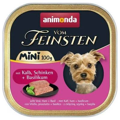 Animonda Vom Feinsten Mini s telecím šunkou a bazalkou 100g