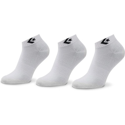 Converse Комплект 3 чифта къси чорапи мъжки Converse E746W Бял (E746W)
