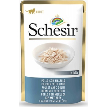 Schesir Cat Kuracie s morskou štukou 85 g