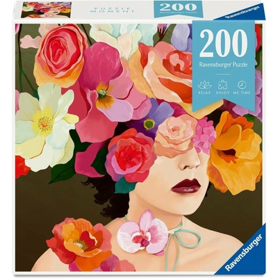 Ravensburger Květinová hlava Růže 200 dielov