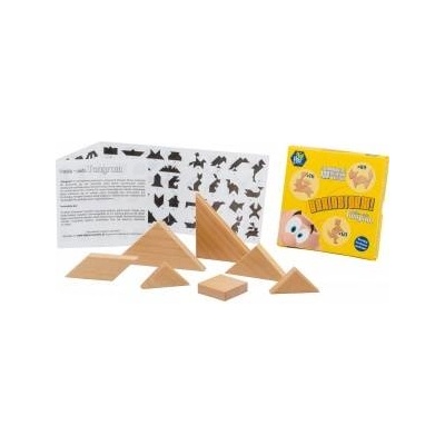 Big Fun Republic Wooden puzzles - TANGRAM series