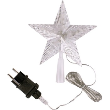 LED vianočná Hviezda na stromček 10 LED LE-068W