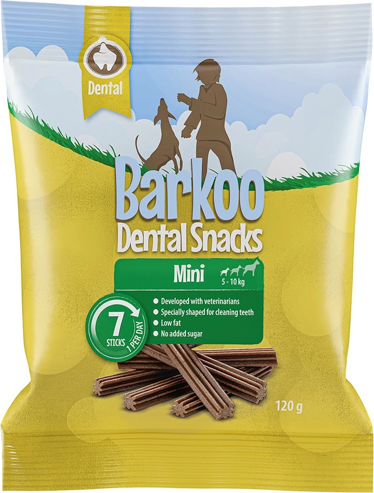 Barkoo Dental Snacks pre male plemena 7 ks 120 g od 1 99 Heureka.sk