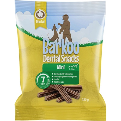 Barkoo Dental Snacks pre malé plemená 7 ks 120 g