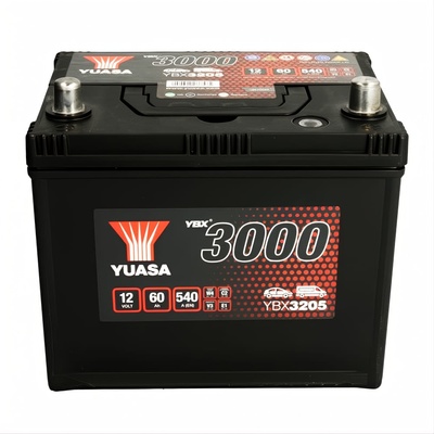 YUASA 60Ah 540A right+ Japan (YBX3205)
