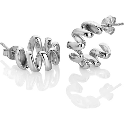 Hot Diamonds Stříbrné náušnice Twist DE881