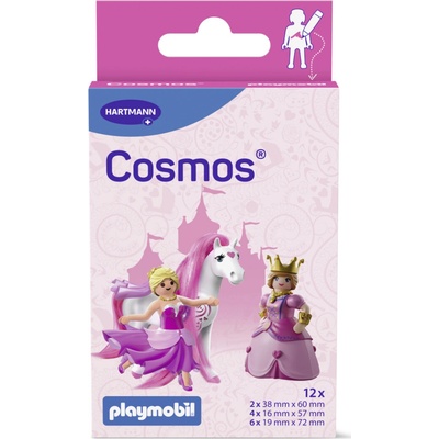 COSMOS Playmobil princess vodeodolná detská náplasť na rany 12 ks