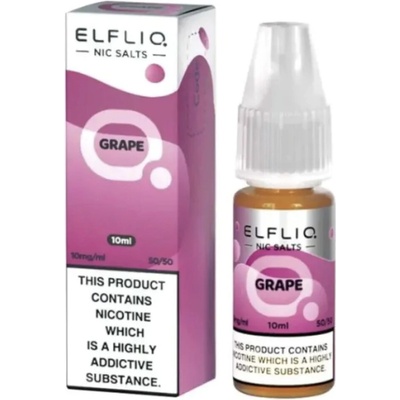 ELFLIQ Nic Salts Grape 10 ml 10 mg