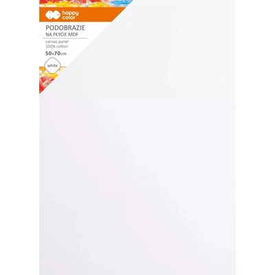 Happy color Malířské plátno Happy Color 50x70 cm MDF 4 mm bílé – Zbozi.Blesk.cz