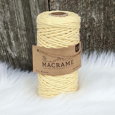 Velká vlna Macrame 1,5mm Petrklíč