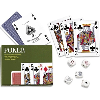 Piatnik Комплект за покер Piatnik - Карти и зарове (PIA255731)